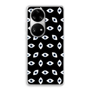 Eyes pattern: Huawei P50 Pro Transparant Hoesje