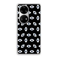 Eyes pattern: Huawei P50 Pro Transparant Hoesje