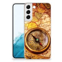 Samsung Galaxy S22 Plus Siliconen Back Cover Kompas - thumbnail