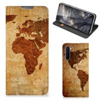 OnePlus Nord | Book Cover | Wereldkaart