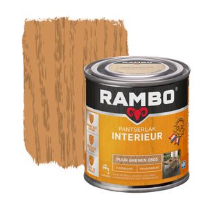 Rambo Pantserlak Interieur Transparant Zijdeglans - Puur grenen