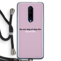 gij beslist: OnePlus 7 Pro Transparant Hoesje met koord