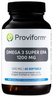 Proviform Omega 3 Super EPA 1200mg Softgels 60st - thumbnail