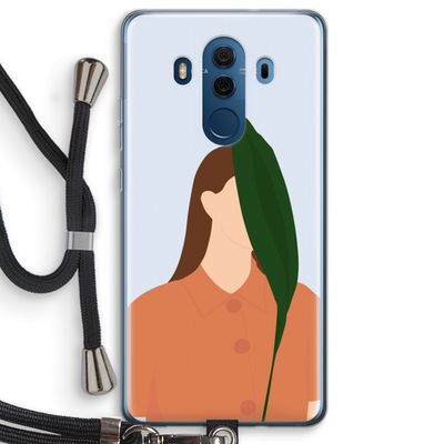 Leaf: Huawei Mate 10 Pro Transparant Hoesje met koord