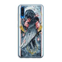 Golden Raven: Samsung Galaxy A50 Transparant Hoesje