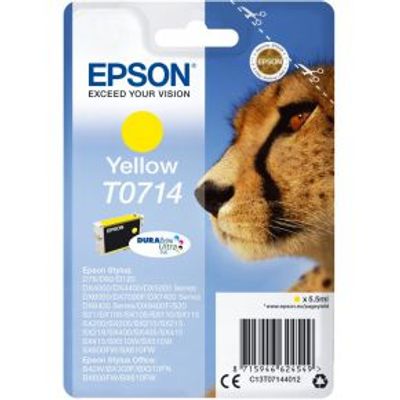 Epson C13T07144022 5.5ml 480pagina's Geel inktcartridge