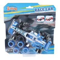 2-Play formule raceauto met extra banden pull back