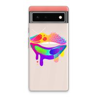 Lip Palette: Google Pixel 6 Transparant Hoesje