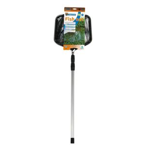 Superfish Vijvernet Medium met Duurzame Telescoopsteel 100-180cm - Zwart, Fijnmazig