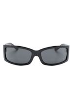 Dolce & Gabbana Eyewear lunettes de soleil à monture rectangulaire DG6188 - Noir - thumbnail