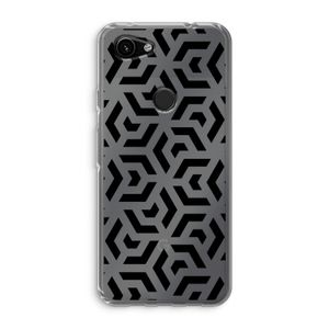 Crazy pattern: Google Pixel 3a Transparant Hoesje