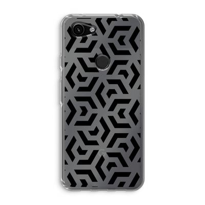 Crazy pattern: Google Pixel 3a Transparant Hoesje