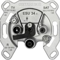 Kathrein ESU 34 Antennedoos TV, FM, Satelliet Inbouw (in muur) Enkele aansluitdoos