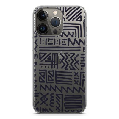 Marrakech print: iPhone 13 Pro Transparant Hoesje