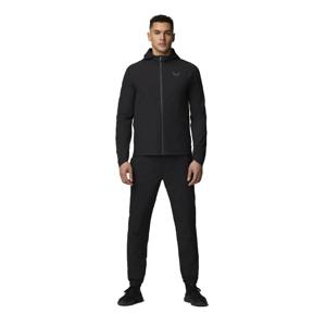 Castore Windbreaker Joggingpak Full-Zip Zwart Donkergrijs