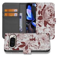 Book Case Google Pixel 10 | 10 Pro Watercolor Flowers