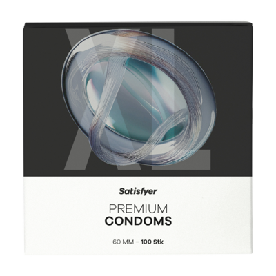 Satisfyer Condooms - Maat XL - 60mm - 100 Stuks