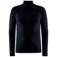 Craft Core Dry Active Comfort trui half zip zwart heren