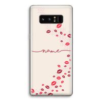 Kusjes: Samsung Galaxy Note 8 Transparant Hoesje