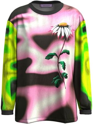 Maccapani t-shirt The Moto à manches longues - Rose