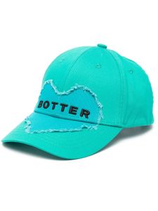 Botter casquette en coton à patch logo - Vert