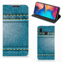 Samsung Galaxy A30 Hippe Standcase Jeans