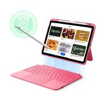 iPad 11" (A16) 2025 Flex Keyboard Case (Detachable) Pencil Bundle - US Layout-Pink