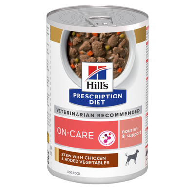 Hill&apos;s Prescription Diet ON-Care Stoofpotje met Kip & toegevoegde Groenten natvoer hond 354gr
