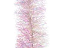 Guirlande lametta d7,5 cm en h270 cm helder/iris Kerst Decoris - Decoris