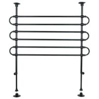 TRIXIE Scheidingsrooster, zwart voor honden