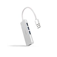USB-HUB NANOCABLE 10.16.4602 Zilverkleurig