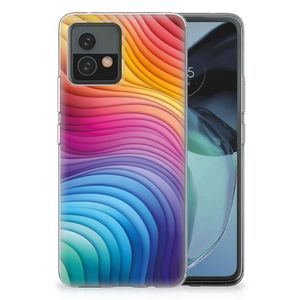 TPU Hoesje voor Motorola Moto G72 Regenboog