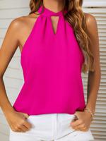 Casual Halter Tank Top - thumbnail