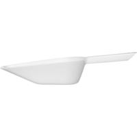 Keukenhulp voedsel doseer schep - kunststof - 450 ml - 29 x 10 cm - opstaande rand