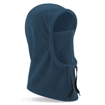 Beechfield Bivak muts / balaclava - Wintermuts - blauw - 100% fleece polyester - windvanger Beechfield Bivak muts / balaclava - Wintermuts - blauw - 100% fleece polyester - windvanger