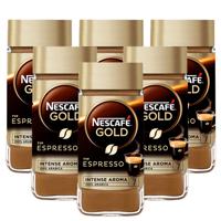 Nescafé - Gold Espresso Oploskoffie - 6x 100g