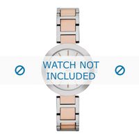 DKNY horlogeband NY2402 Staal Rosé