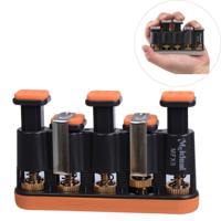 Instelbaar bereik vinger Palm uitoefenaar multi vinger spanner gitaar Piano Trainer MFX5(Orange)