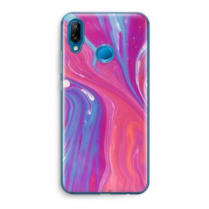 Paarse stroom: Huawei P20 Lite Transparant Hoesje