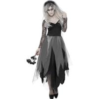 Zombie bruidsjurk verkleedkleding voor dames - Halloween/horror kostuum - thumbnail