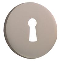 Ivana aluminium sleutelrozetten - Economy - rond 51 mm - F1 - BB