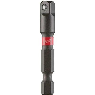 Milwaukee Milwaukee SchockWave™ Krachtdop Adapter ¼" Zeskant - ¼" Vierkant - 4932471826