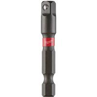Milwaukee Milwaukee SchockWave™ Krachtdop Adapter ¼" Zeskant - ¼" Vierkant - 4932471826