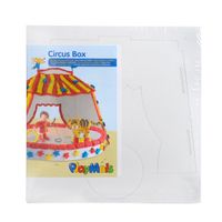 Playmais bouwplaten circus