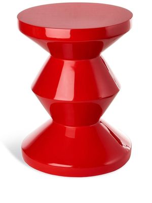 POLSPOTTEN tabouret Zig Zag - Rouge