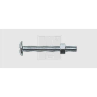 SWG 224064010 Montageschroeven M6 40 mm Buitenzeskant Staal Verzinkt 100 stuk(s)