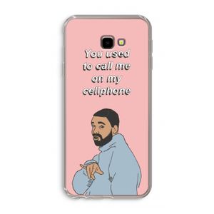 Hotline bling: Samsung Galaxy J4 Plus Transparant Hoesje