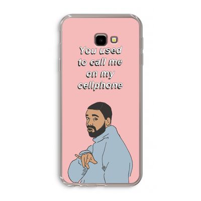 Hotline bling: Samsung Galaxy J4 Plus Transparant Hoesje