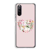 GRL PWR Flower: Sony Xperia 10 III Transparant Hoesje