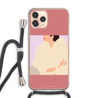 Cosy: iPhone 11 Pro Max Transparant Hoesje met koord